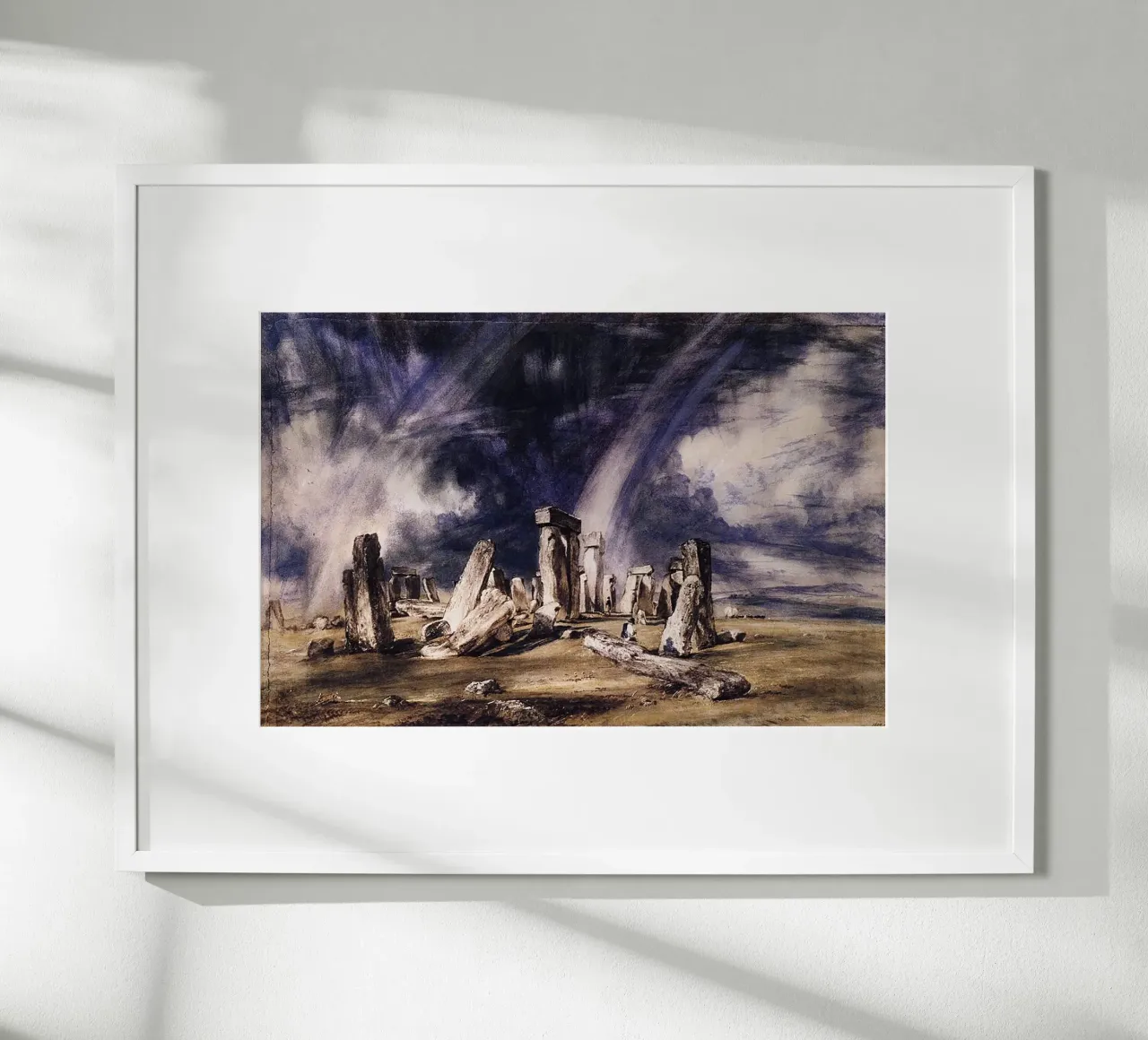 John Constable Arte poster con telaio in alluminio da Brooke