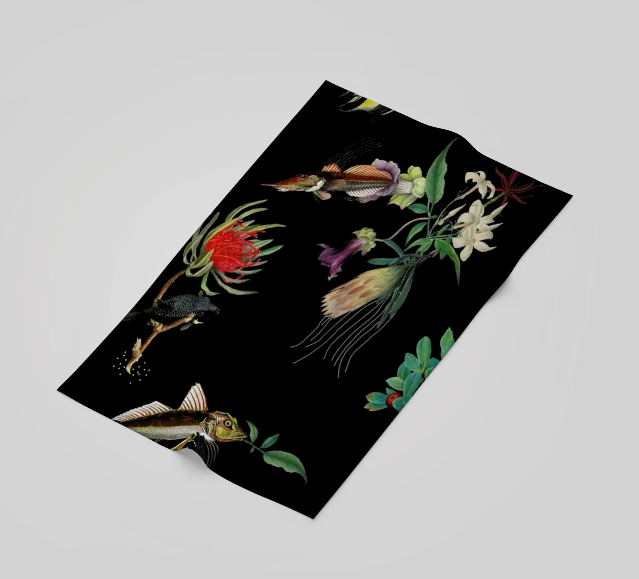 Flowerfish telo mare da The Gently Unfurling Sneak