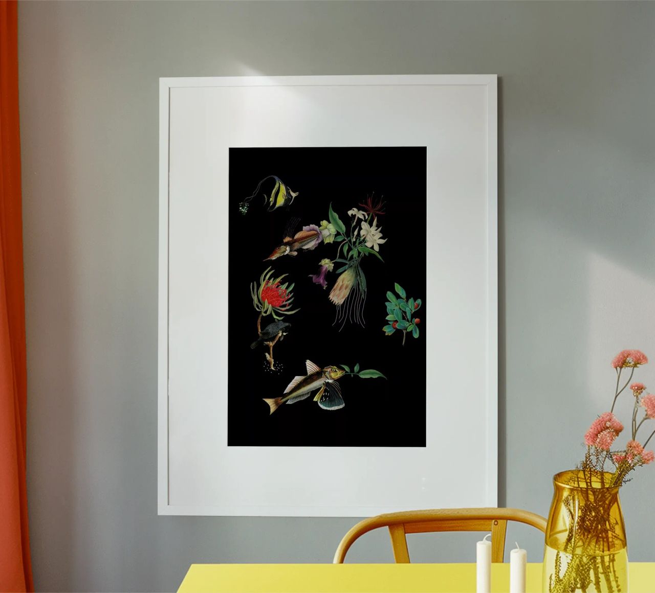 Flowerfish poster de The Gently Unfurling Sneak