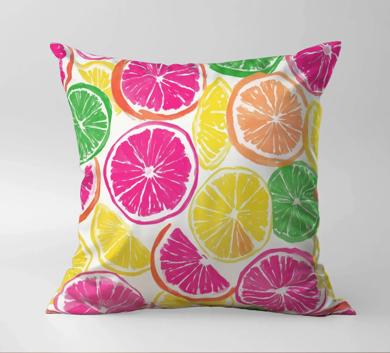 Lemons decorative cushion by Imagine