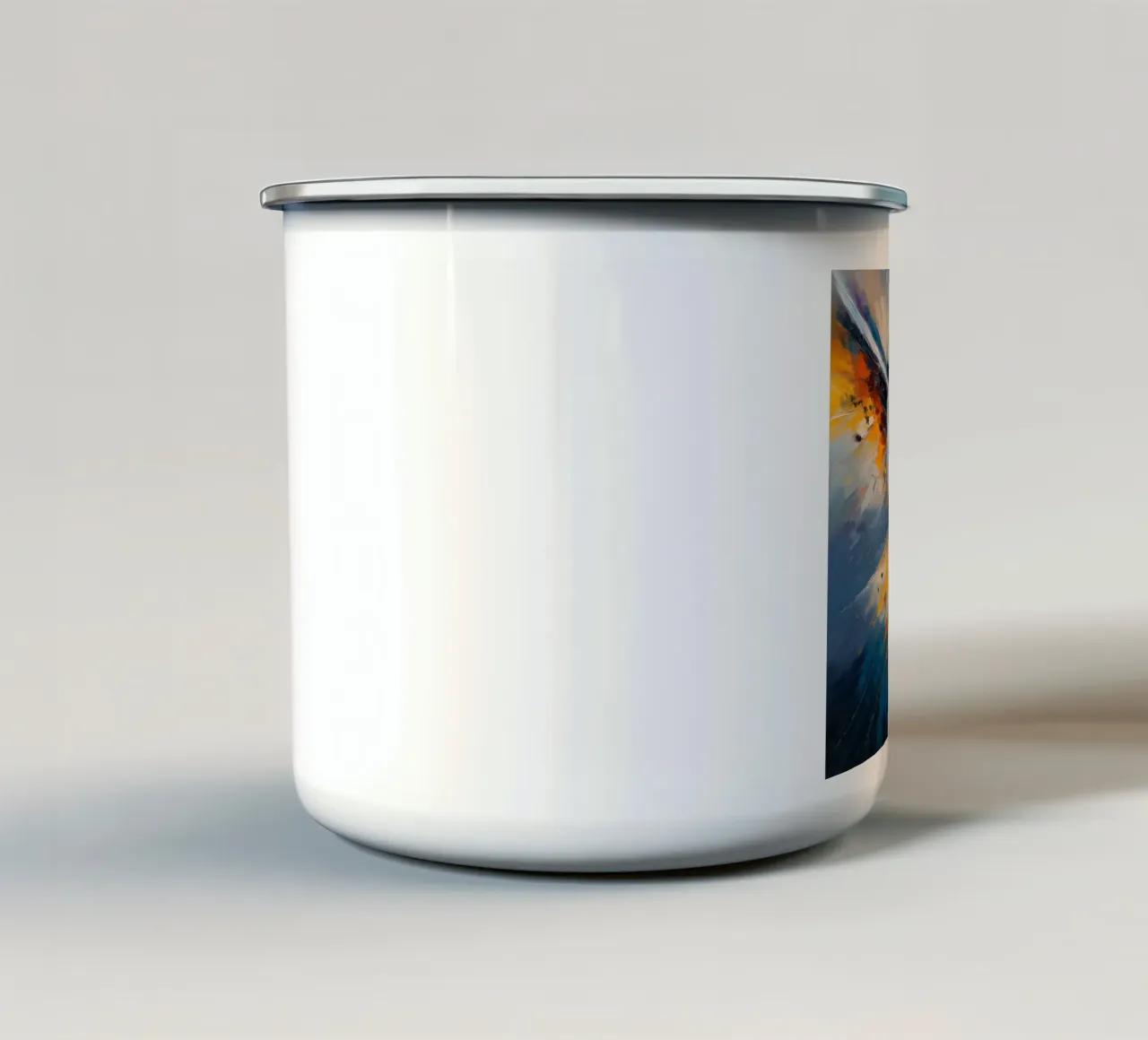 Uil tazza in smalto da Imagine