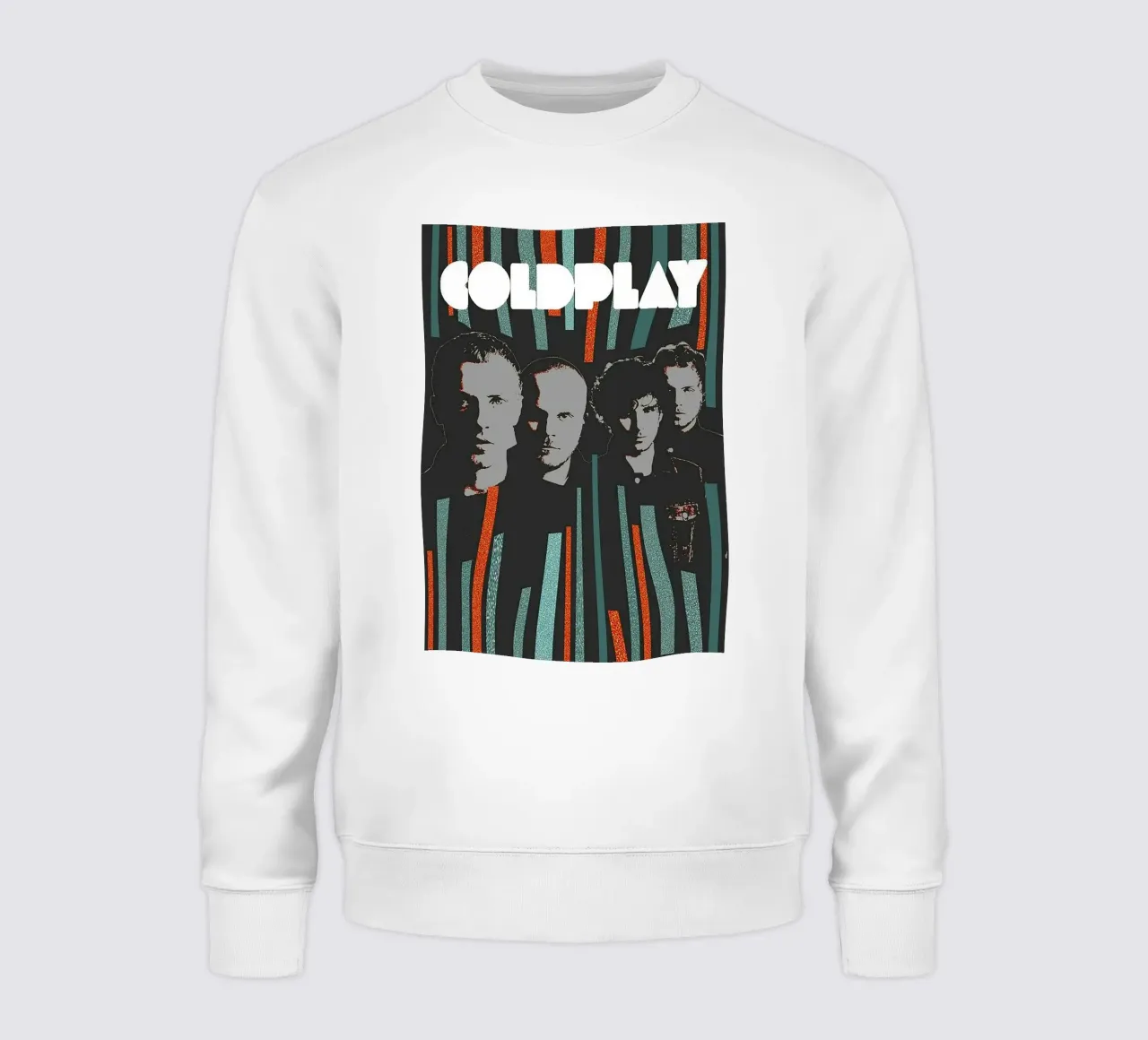 Coldplay felpa da Attaboy Dsgn
