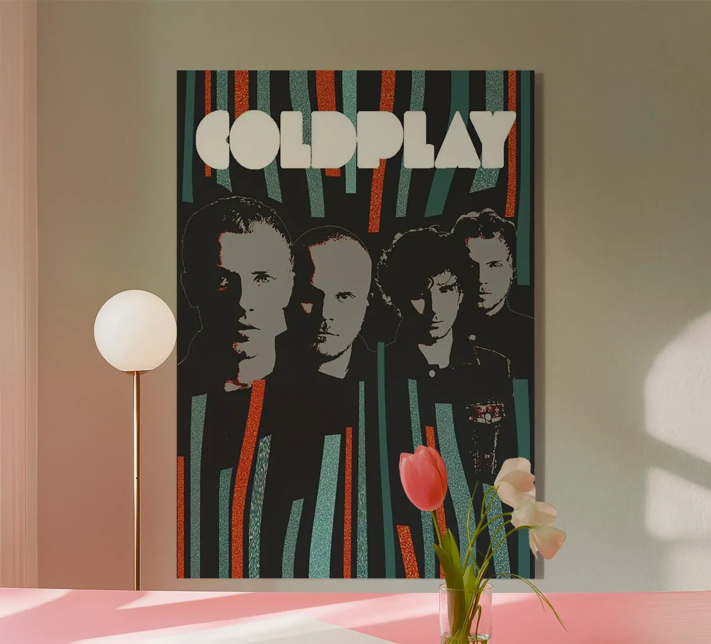 Coldplay Acryl-Glas von Attaboy Dsgn