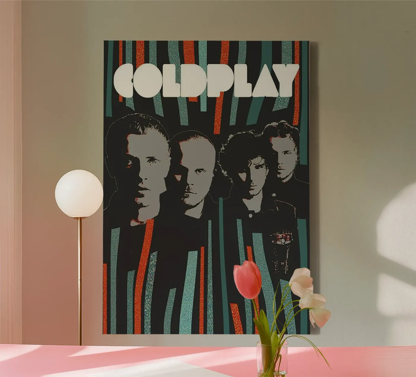 Coldplay canvas by Attaboy Dsgn