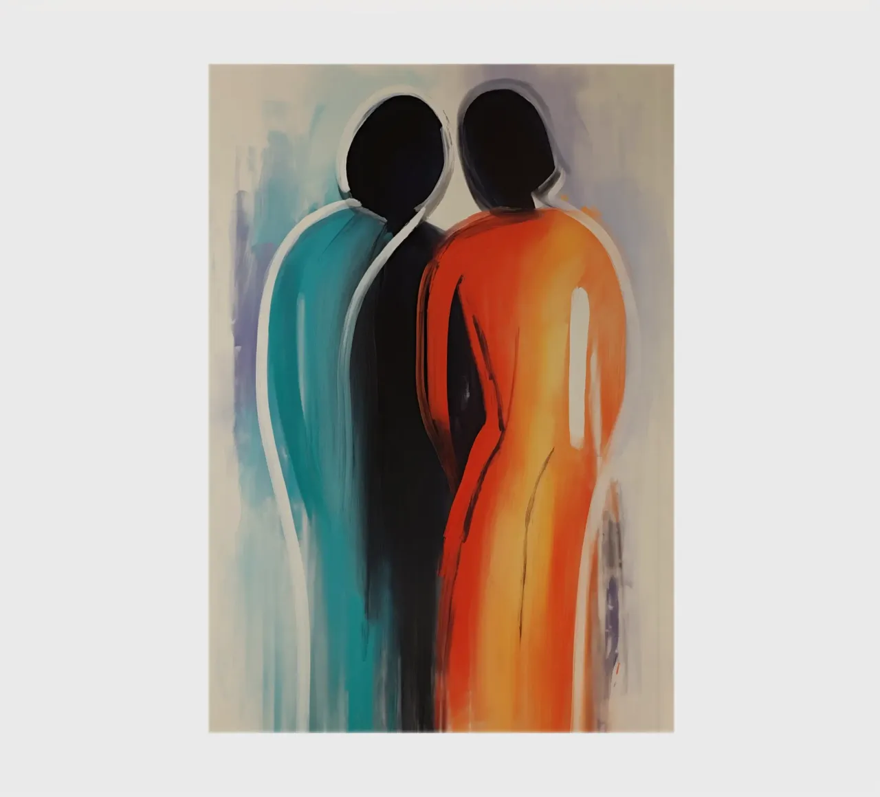 Silhouettes, abstract notebook by Imagine