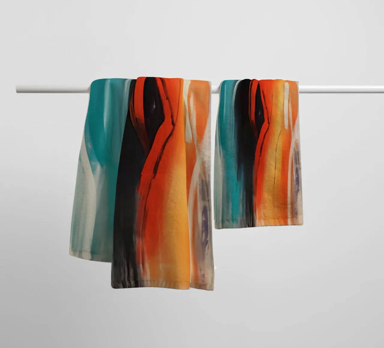 Sagome, astratto asciugamano da bagno da Imagine