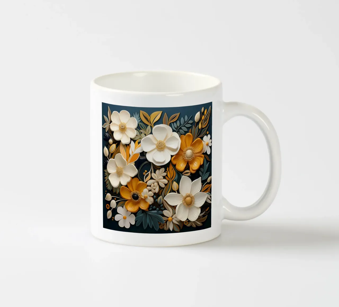 Fiori secchi tazza in ceramica da Imagine