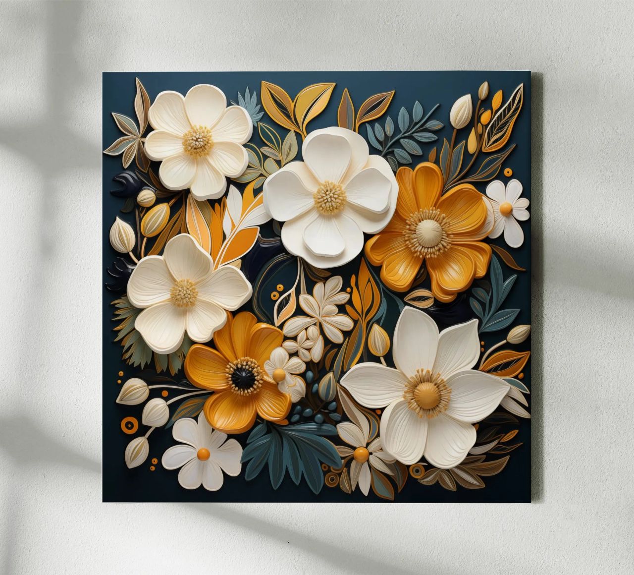 Fiori secchi tela da Imagine