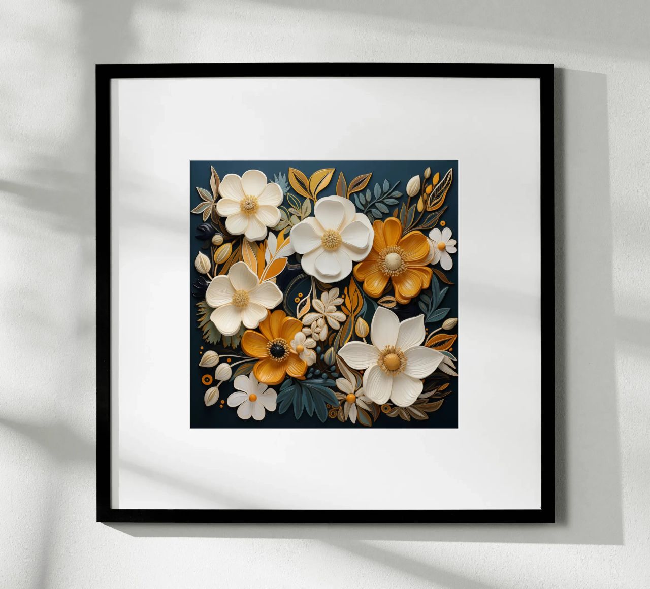 Fleurs sèches poster de Imagine