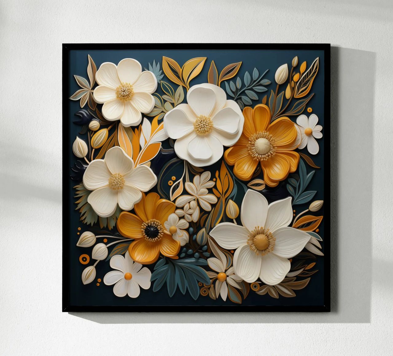 Fleurs sèches poster de Imagine