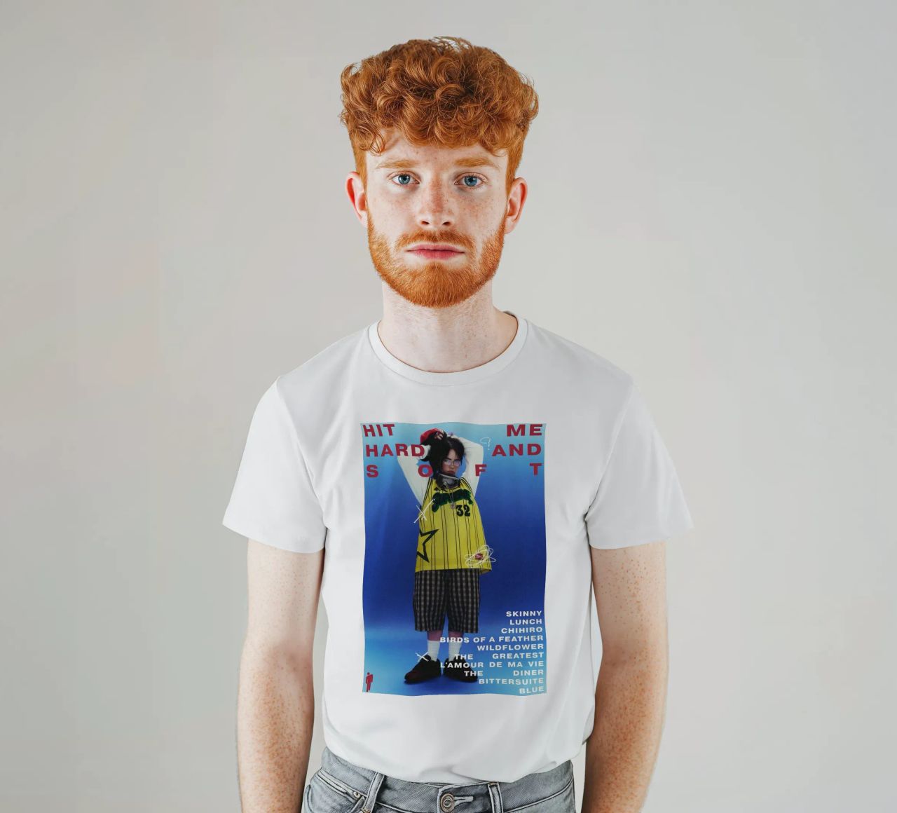 Hit me hard and Soft Billie Eilish T-Shirt von Attaboy Dsgn