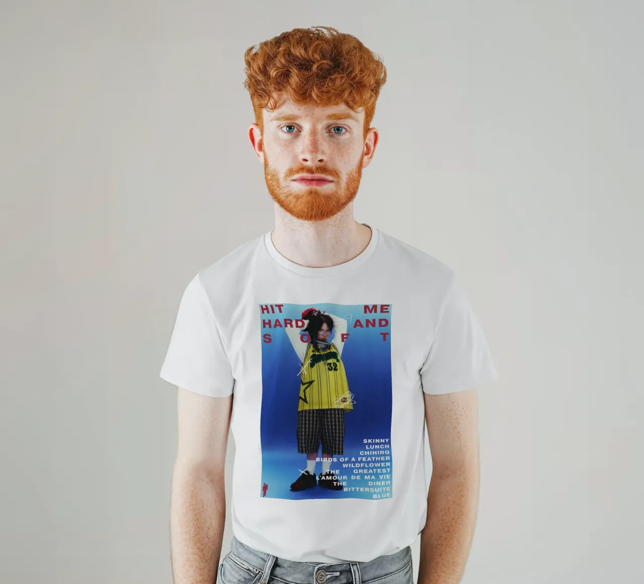 Hit me hard and Soft Billie Eilish t-shirt da Attaboy Dsgn