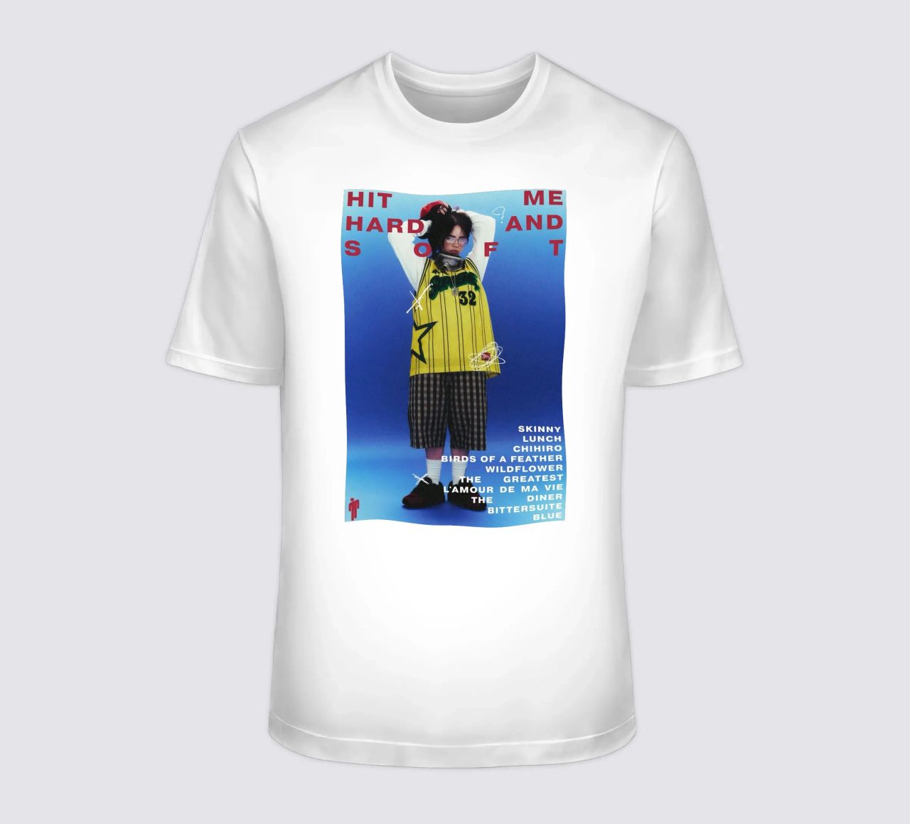 Hit me hard and Soft Billie Eilish T-Shirt von Attaboy Dsgn
