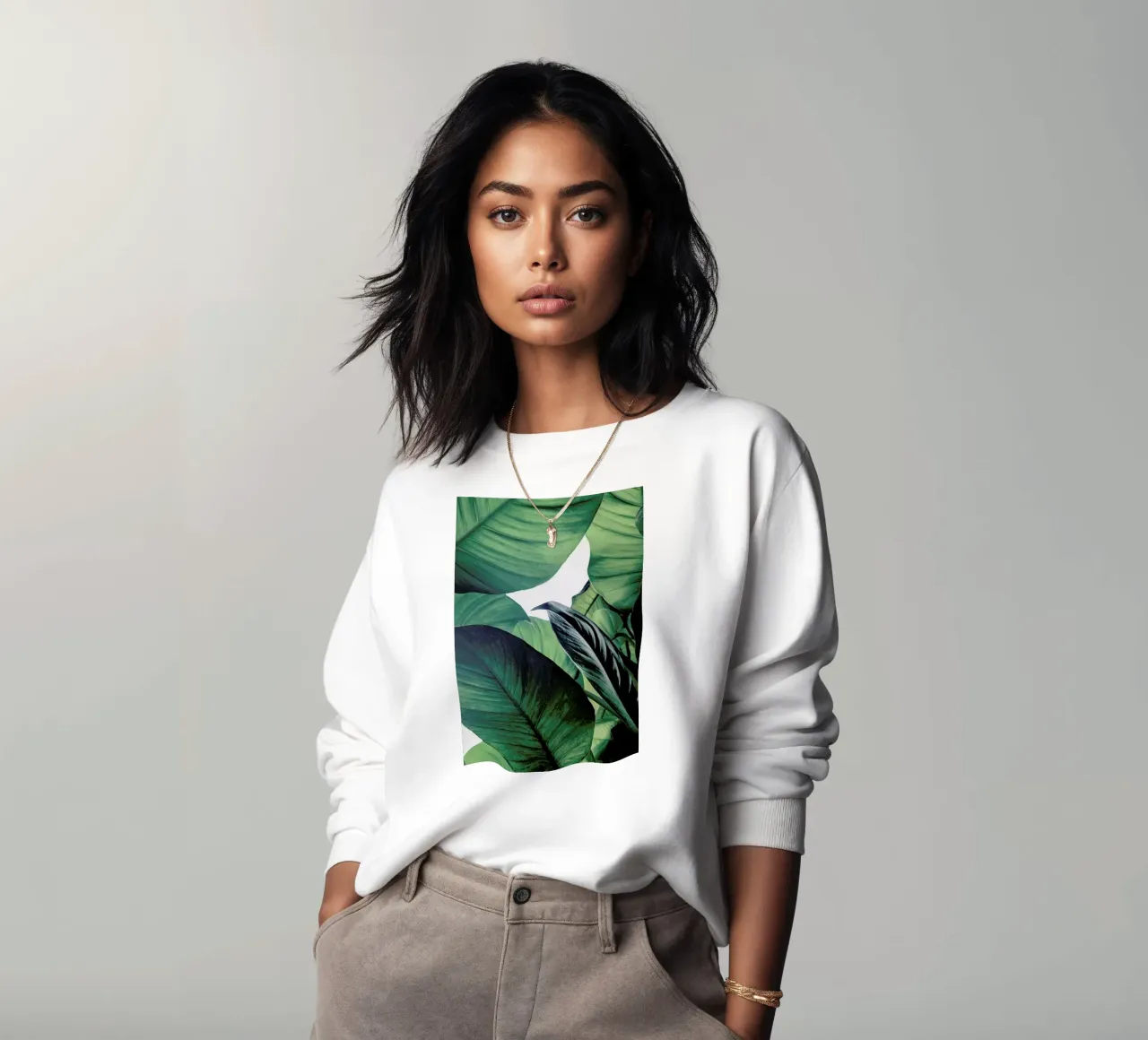 Light Shines Through sweatshirt van Flora & Fauna