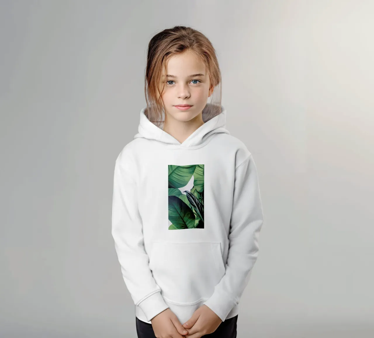 Light Shines Through felpa bambino con cappuccio da Flora & Fauna