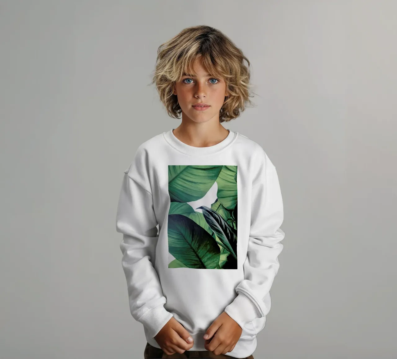 Light Shines Through sudadera para niño de Flora & Fauna