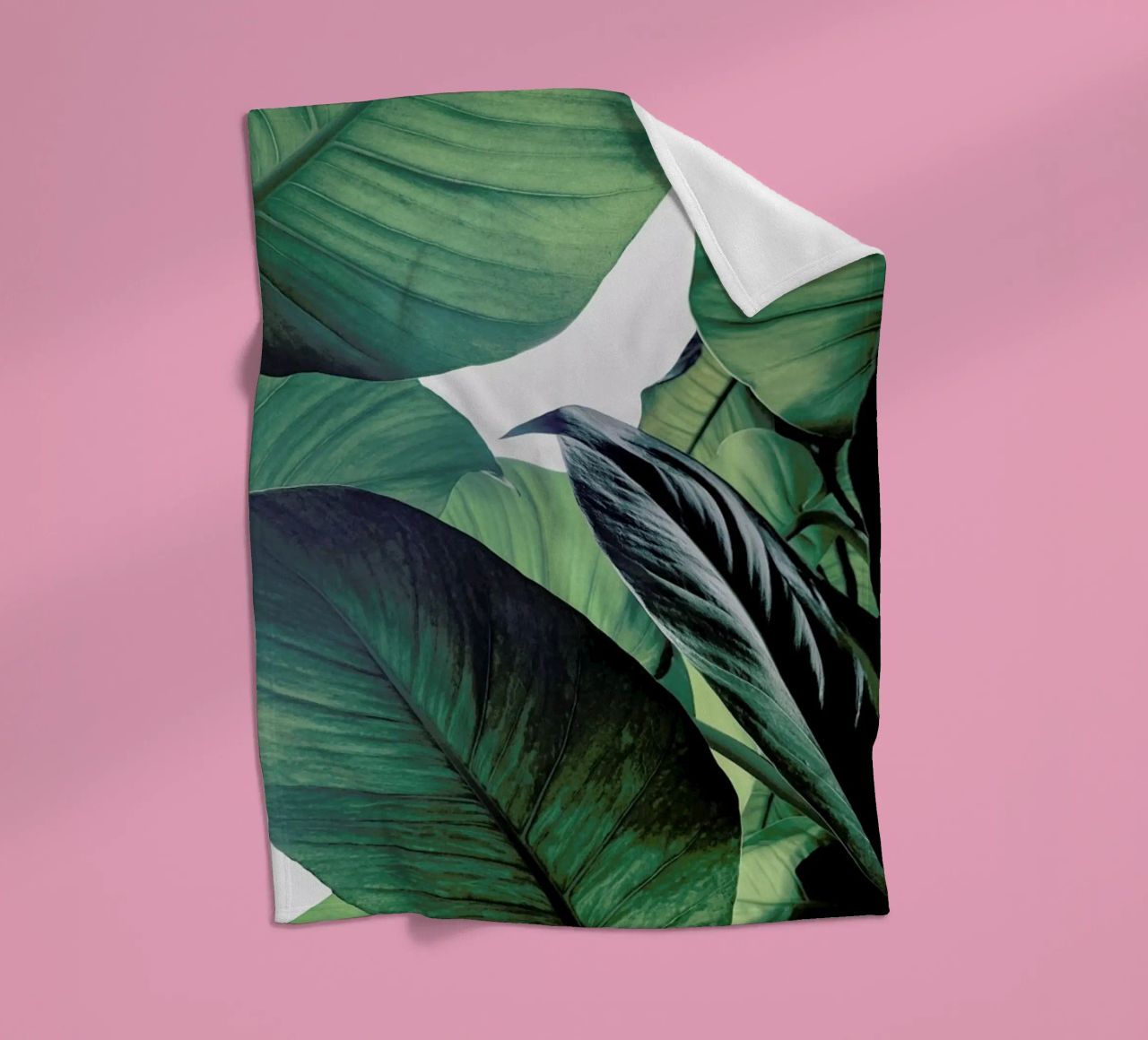 Light Shines Through fleece blanket by Flora & Fauna