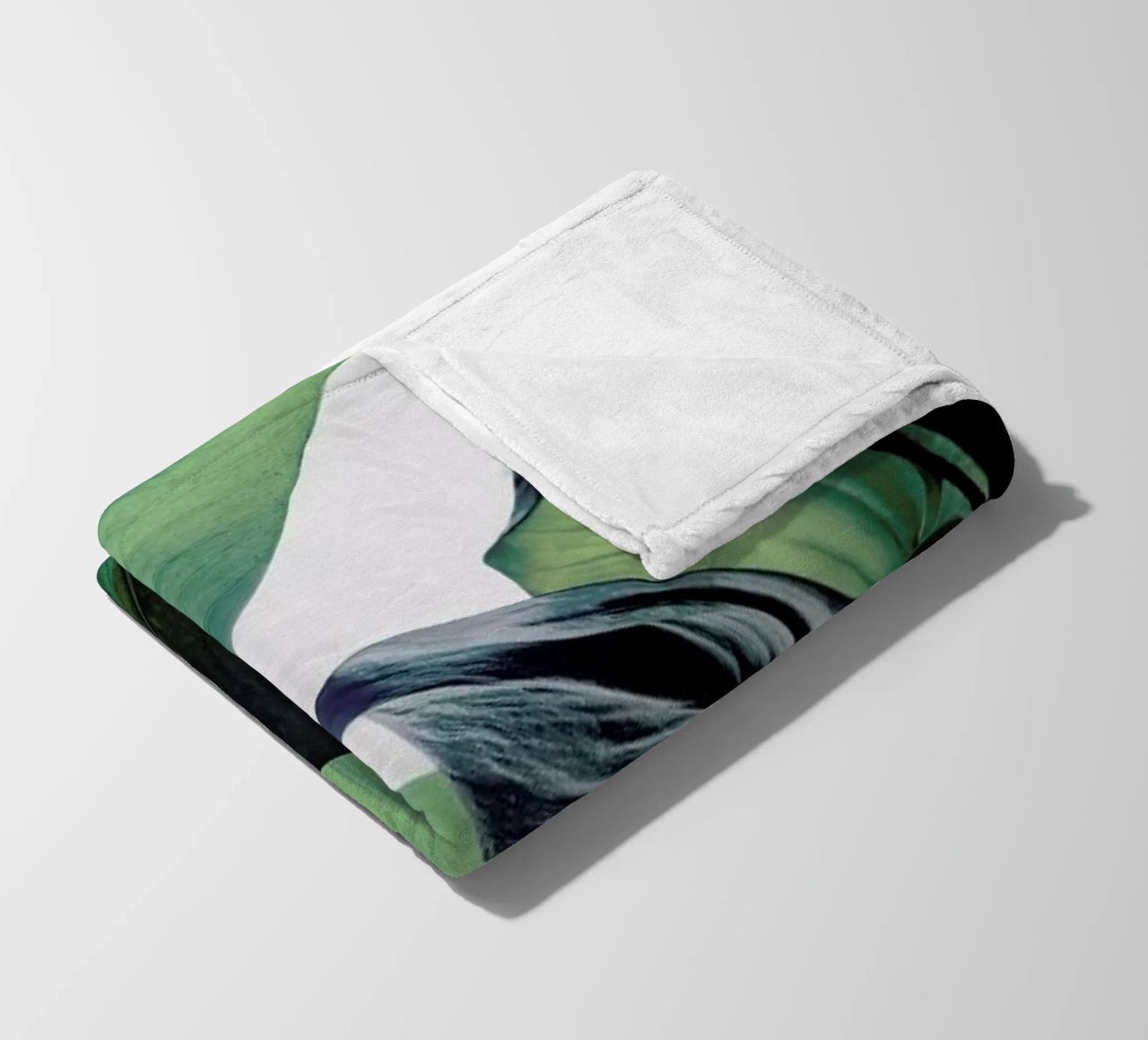 Light Shines Through fleece blanket by Flora & Fauna