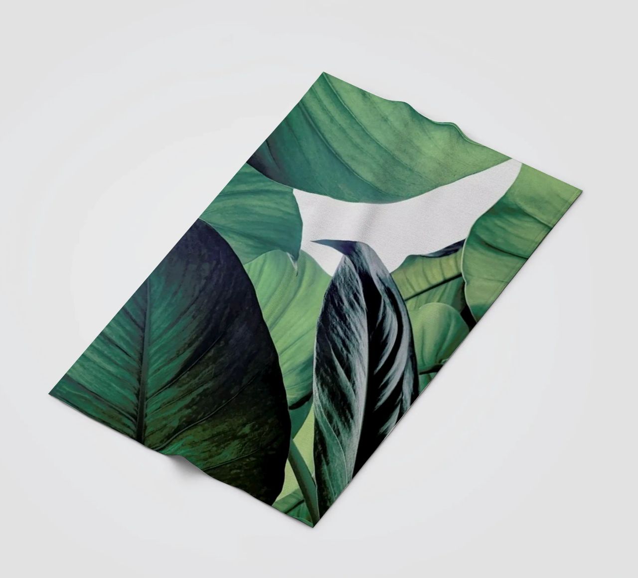 Light Shines Through fleece blanket by Flora & Fauna