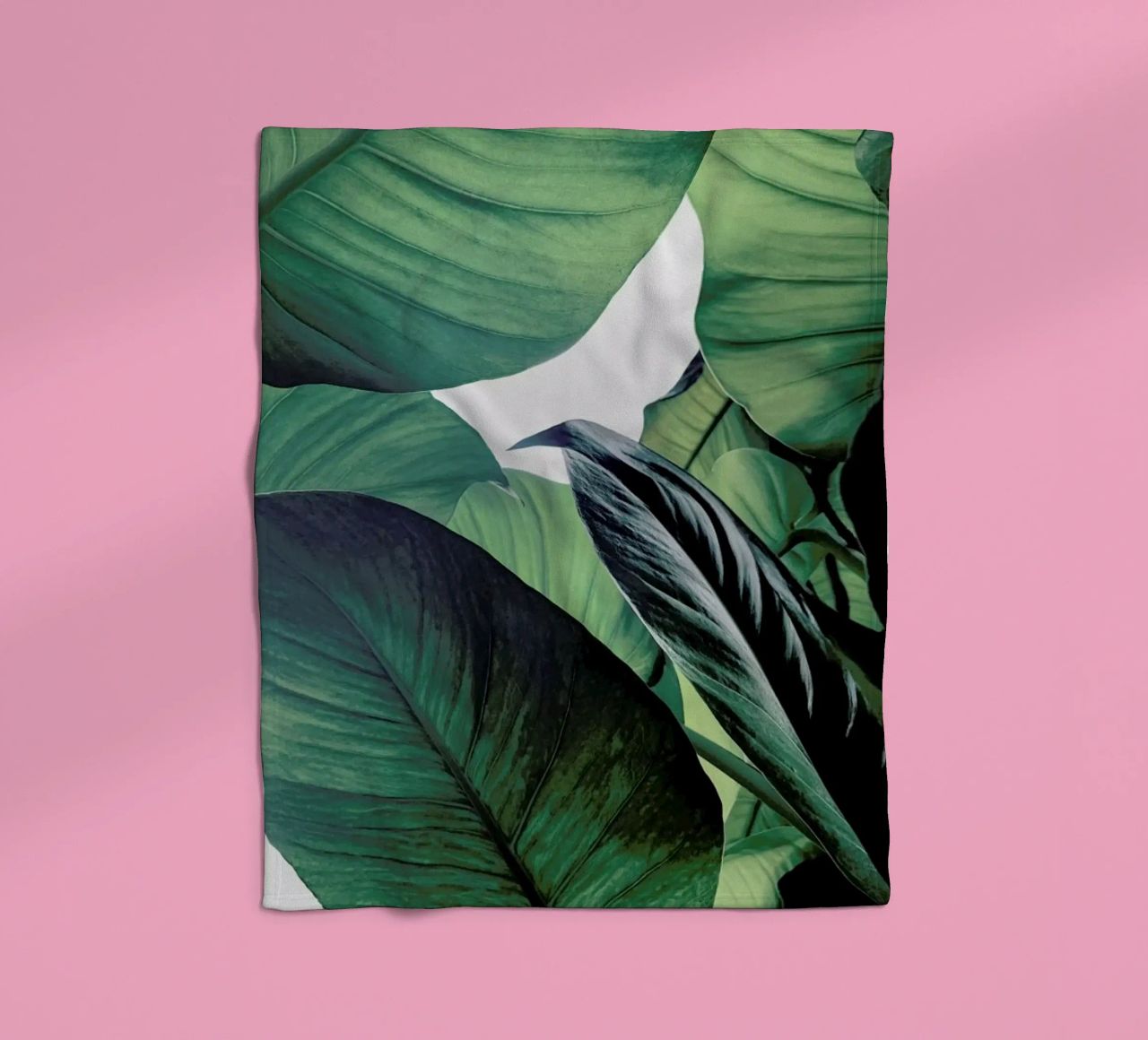 Light Shines Through fleece blanket by Flora & Fauna