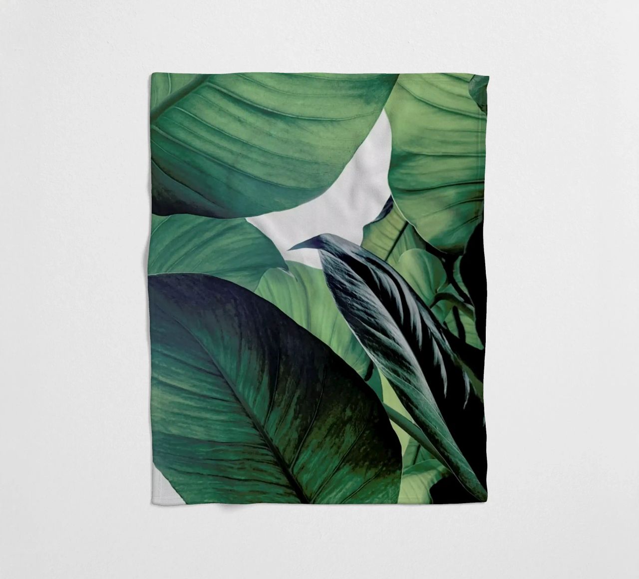 Light Shines Through fleece blanket by Flora & Fauna