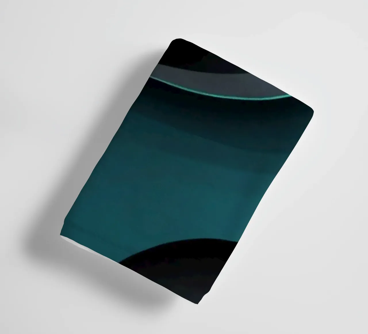 Elegant abstract wallpaper design with smooth curves towel by DesignDoodle