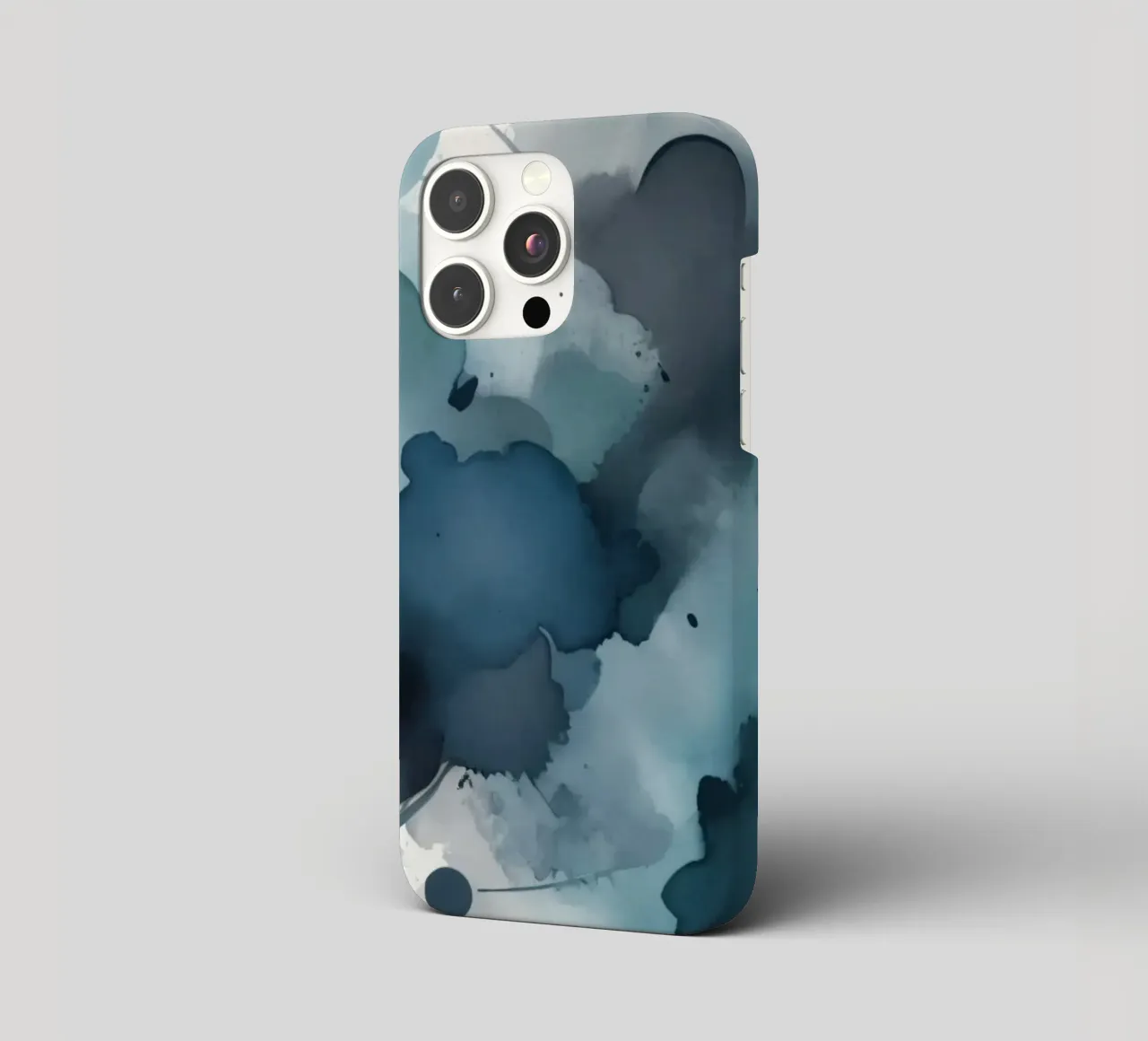 Colorful abstract background design with dynamic brush strok iphone case by DesignDoodle