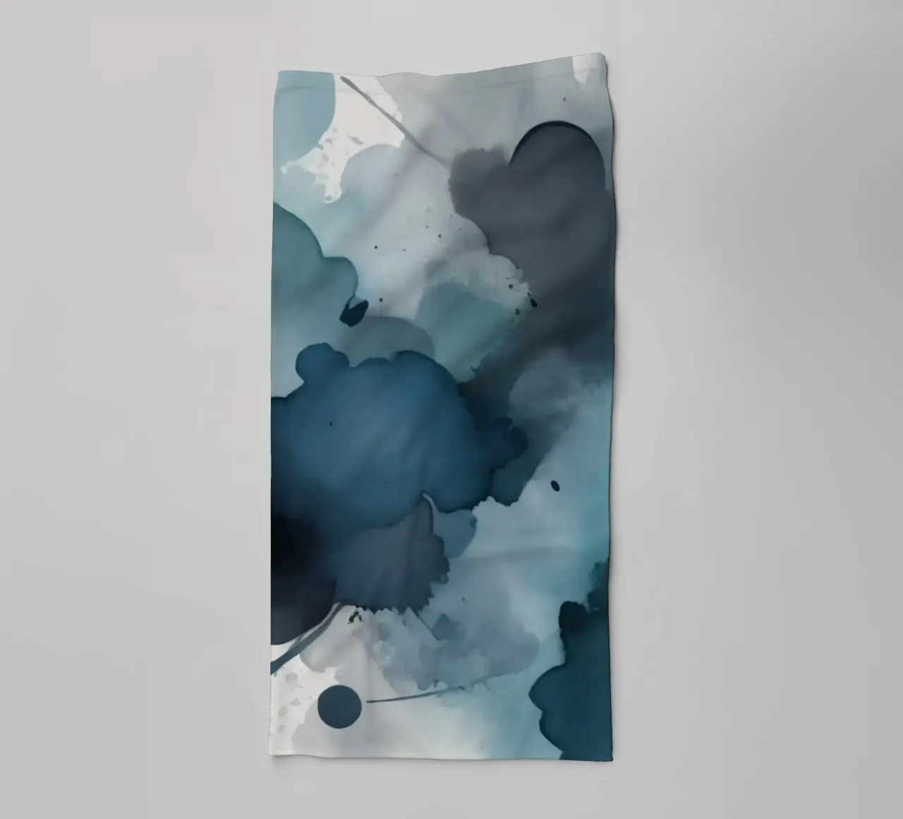 Colorful abstract background design with dynamic brush strok towel by DesignDoodle