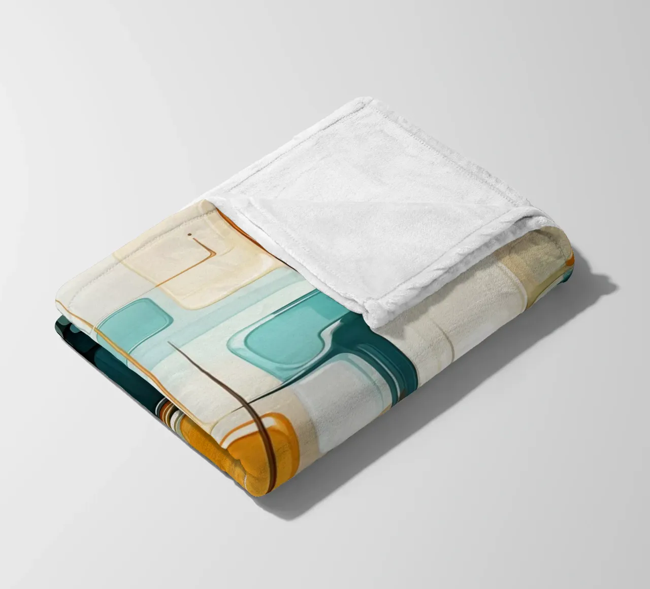 Forme astratte coperta in pile da Imagine