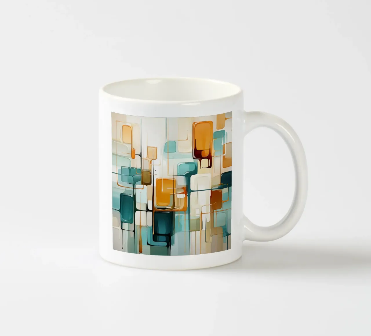 Forme astratte tazza in ceramica da Imagine