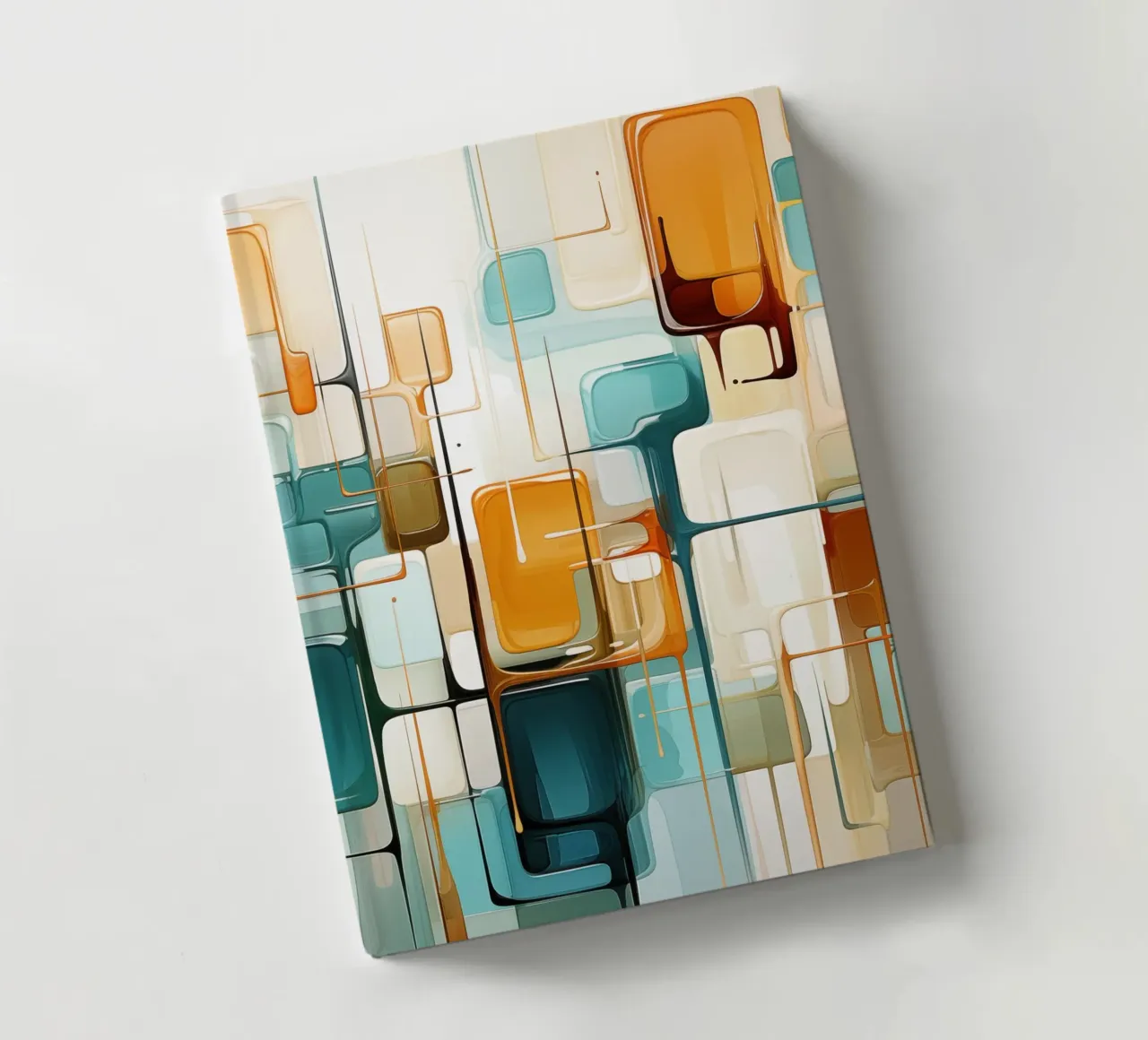 Formes abstraites carnet de notes de Imagine