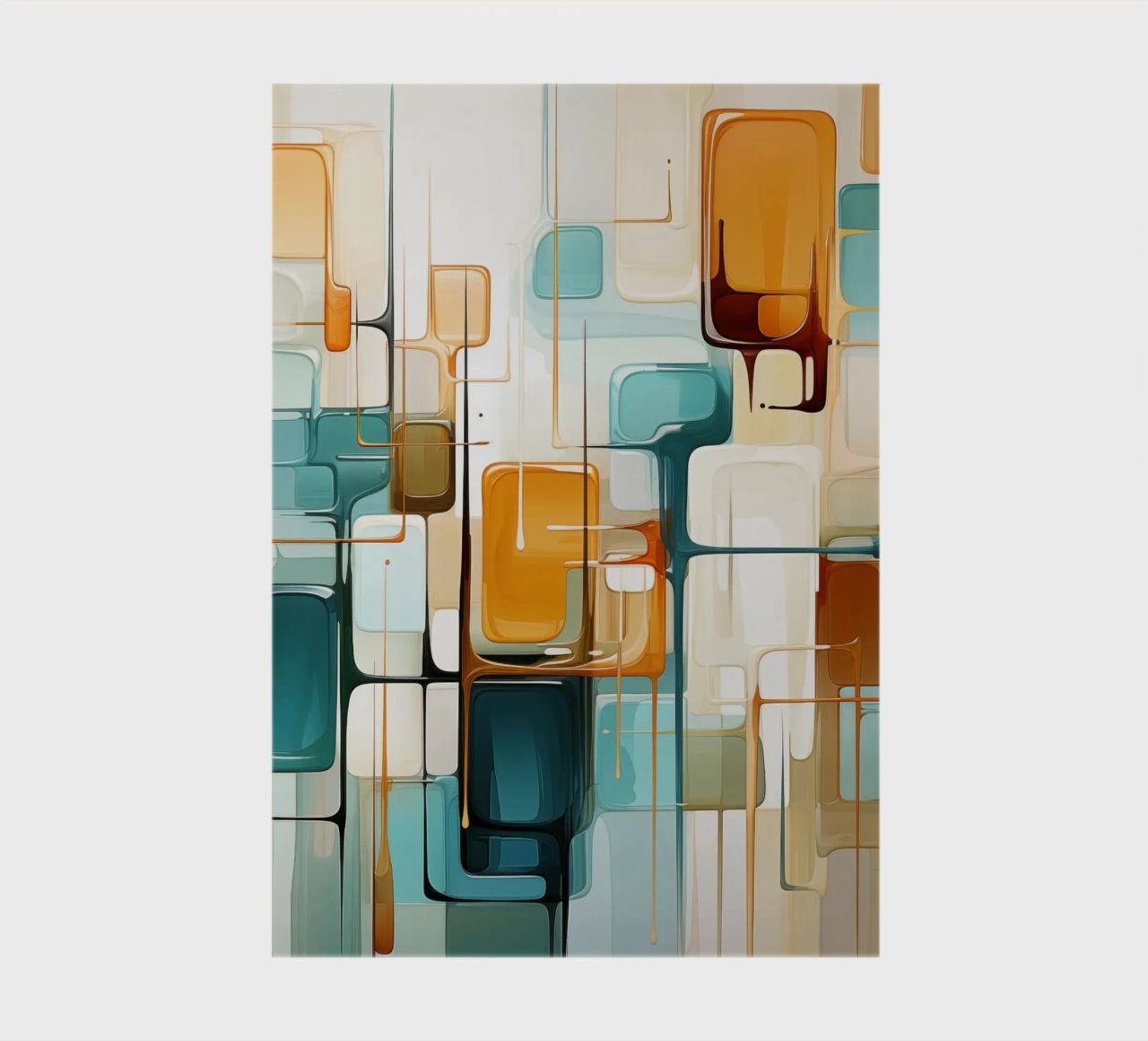 Abstract forms notebook by Imagine