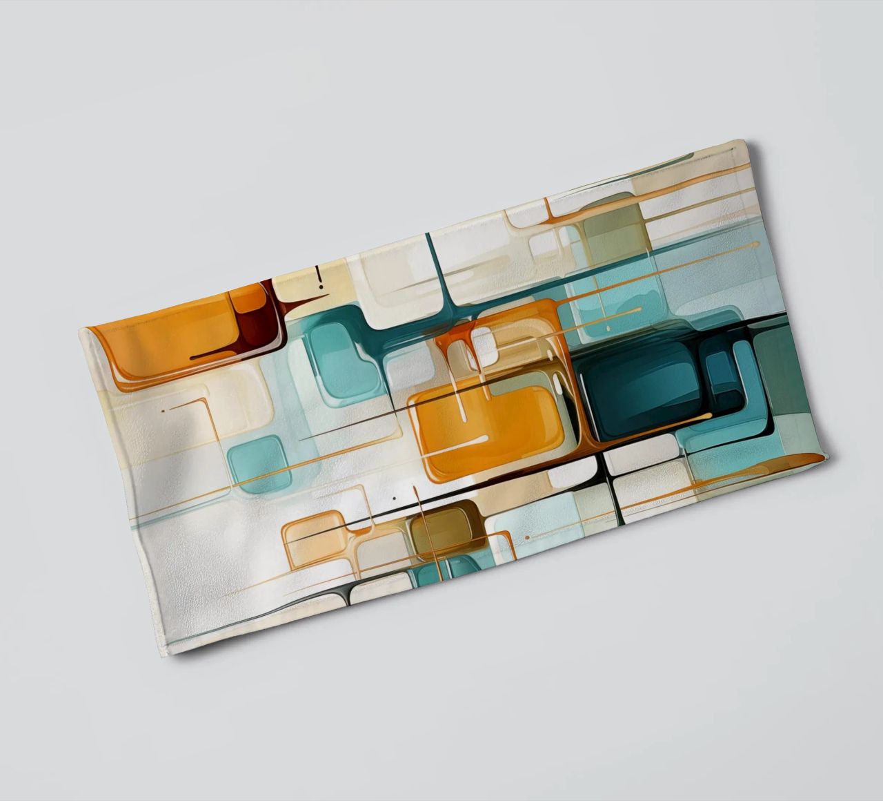 Abstract forms towel by Imagine