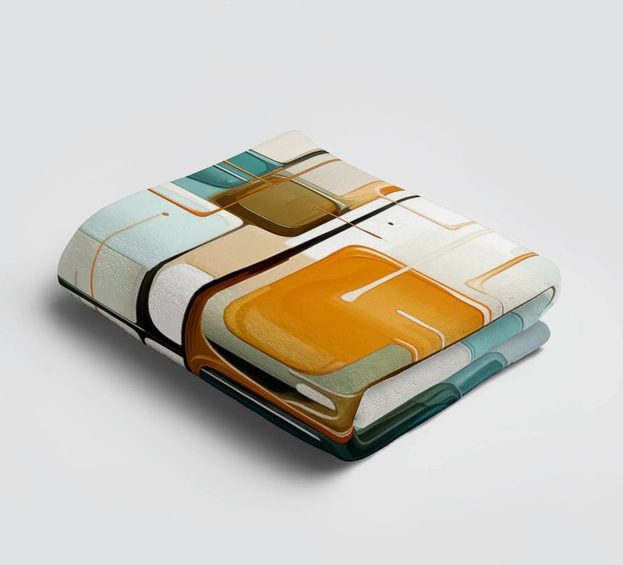 Abstract forms towel by Imagine