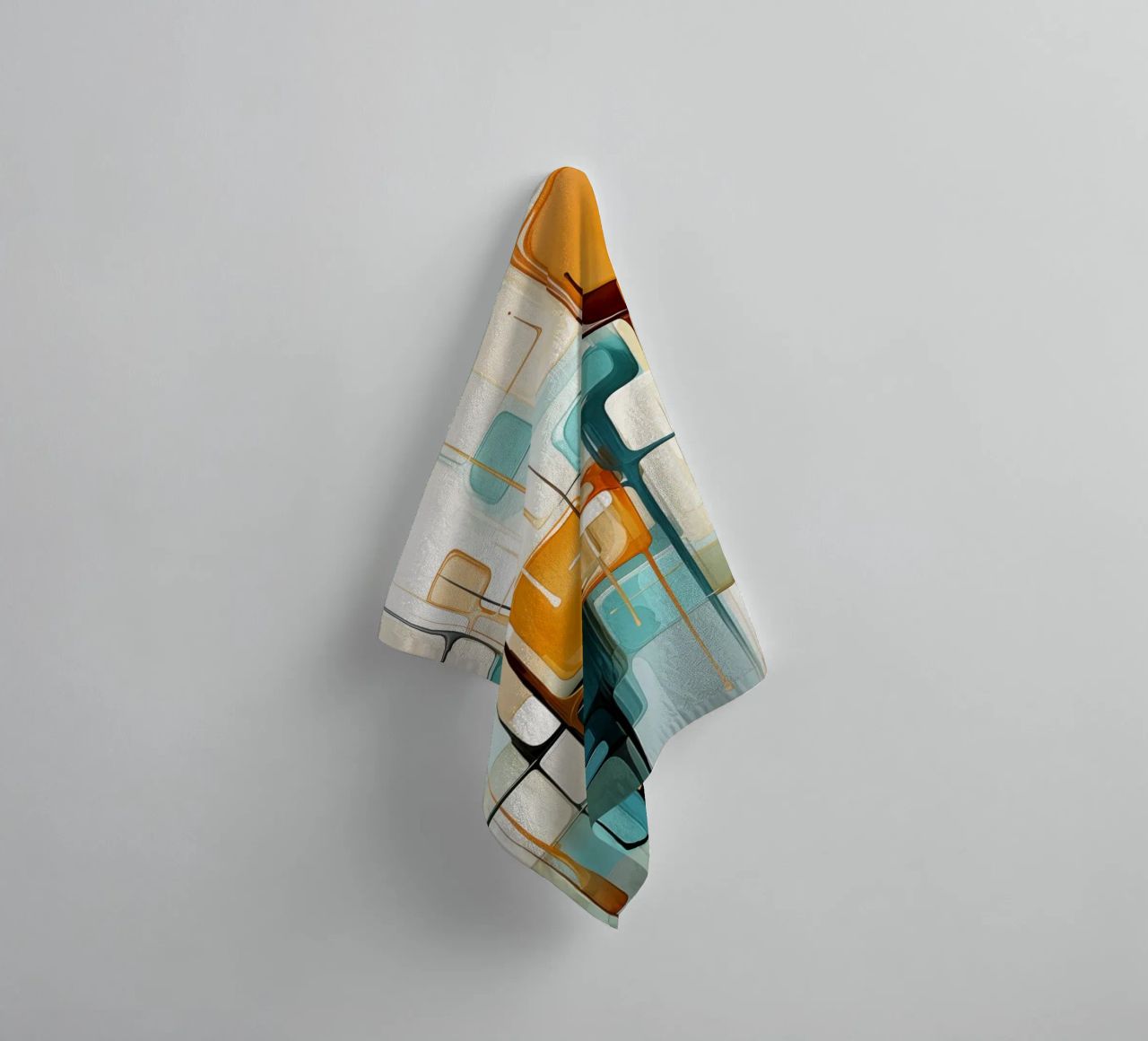 Abstract forms towel by Imagine