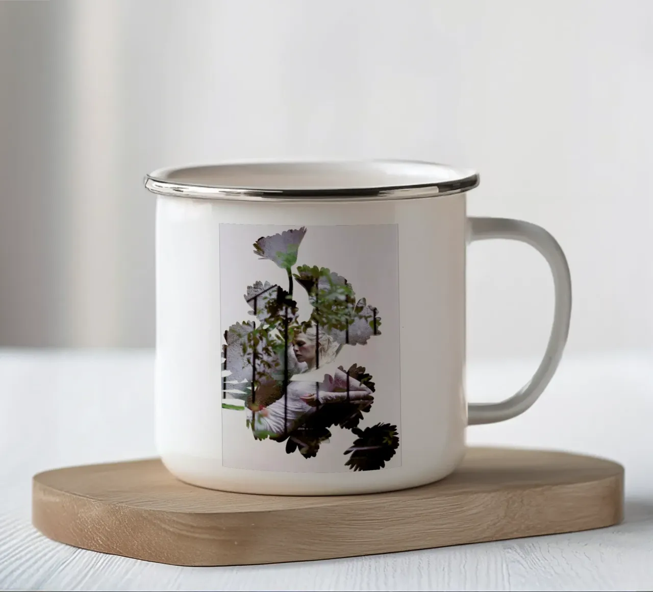 Handfull of nature tazza in smalto da Ana Topoleanu