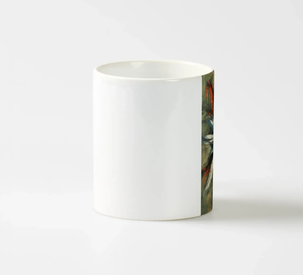 Fleur abstraite mug en céramique de Imagine