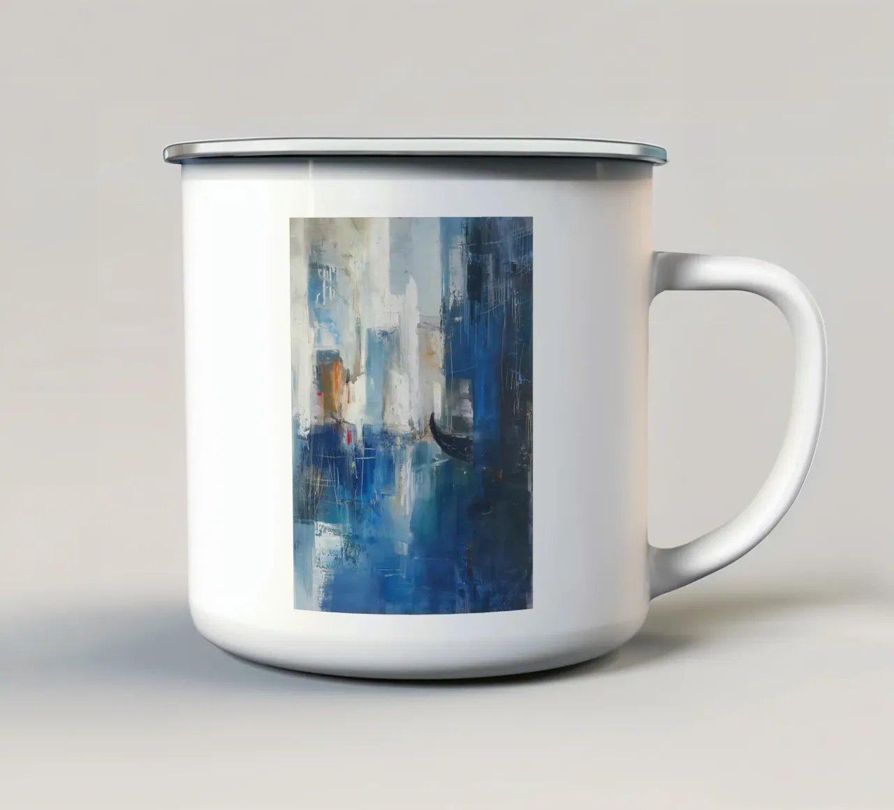 Venezia astratto tazza in smalto da Imagine
