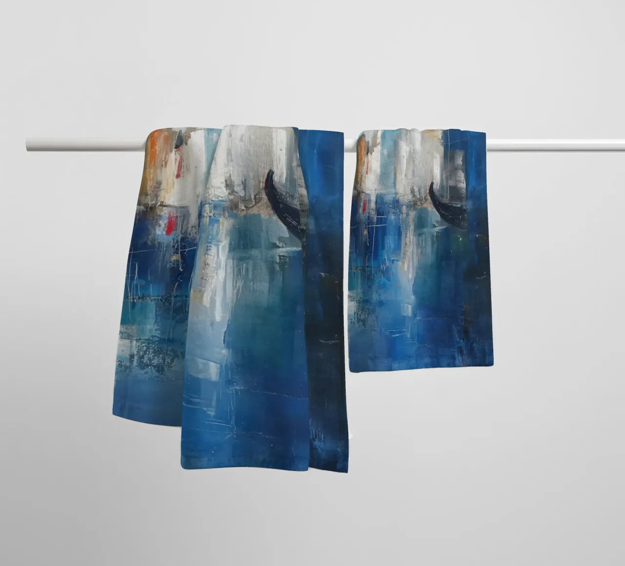 Venice abstract towel by Imagine