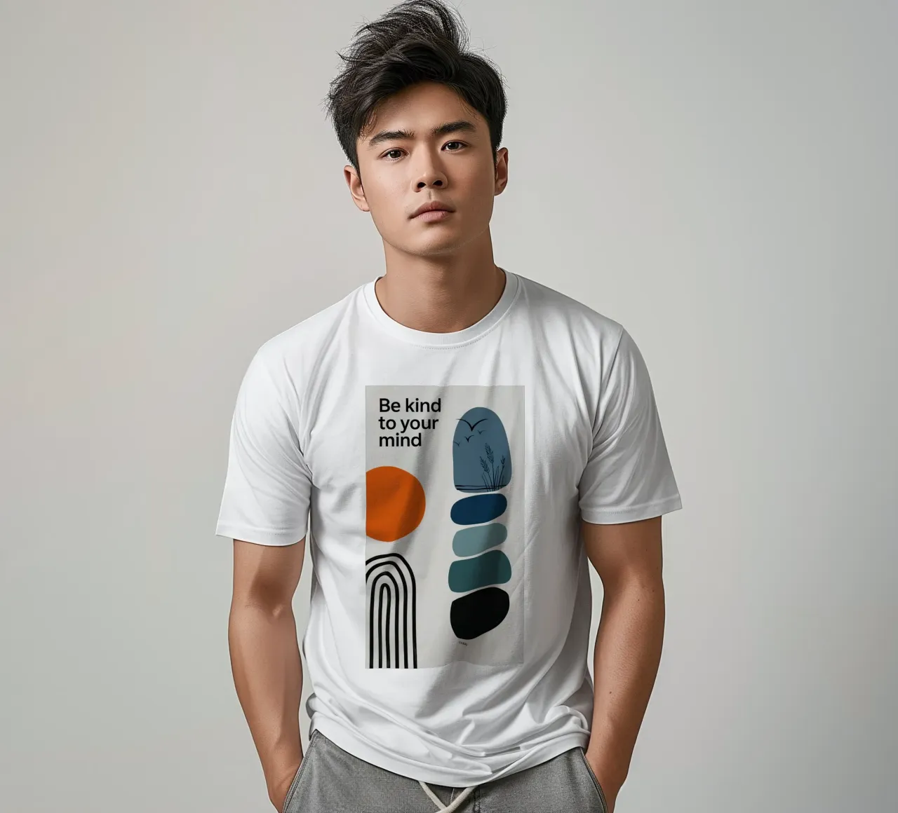 BE KIND TO YOUR MIND t-shirt da 20 Farben