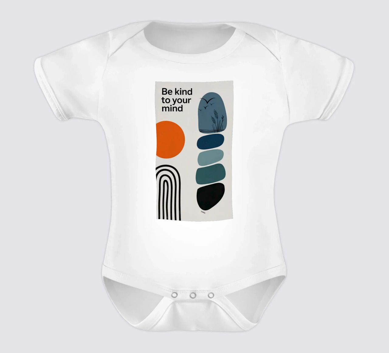BE KIND TO YOUR MIND body bébé de 20 Farben