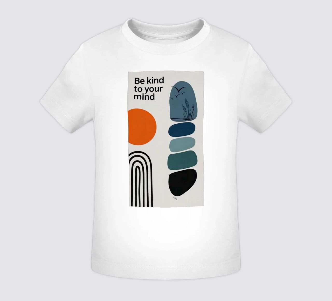 BE KIND TO YOUR MIND t-shirt pour bébé de 20 Farben