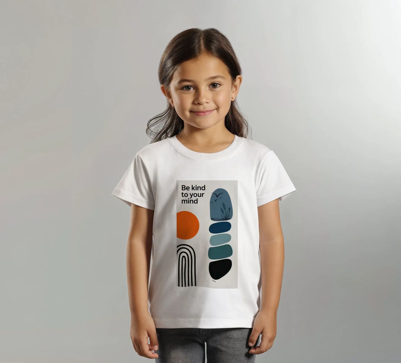 BE KIND TO YOUR MIND t-shirt enfant de 20 Farben