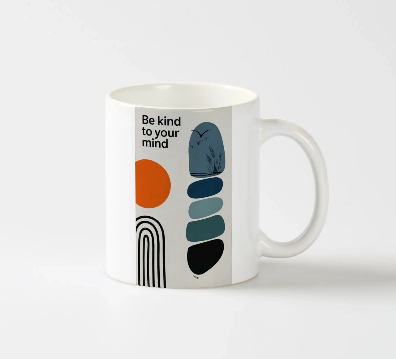 BE KIND TO YOUR MIND mug en céramique de 20 Farben