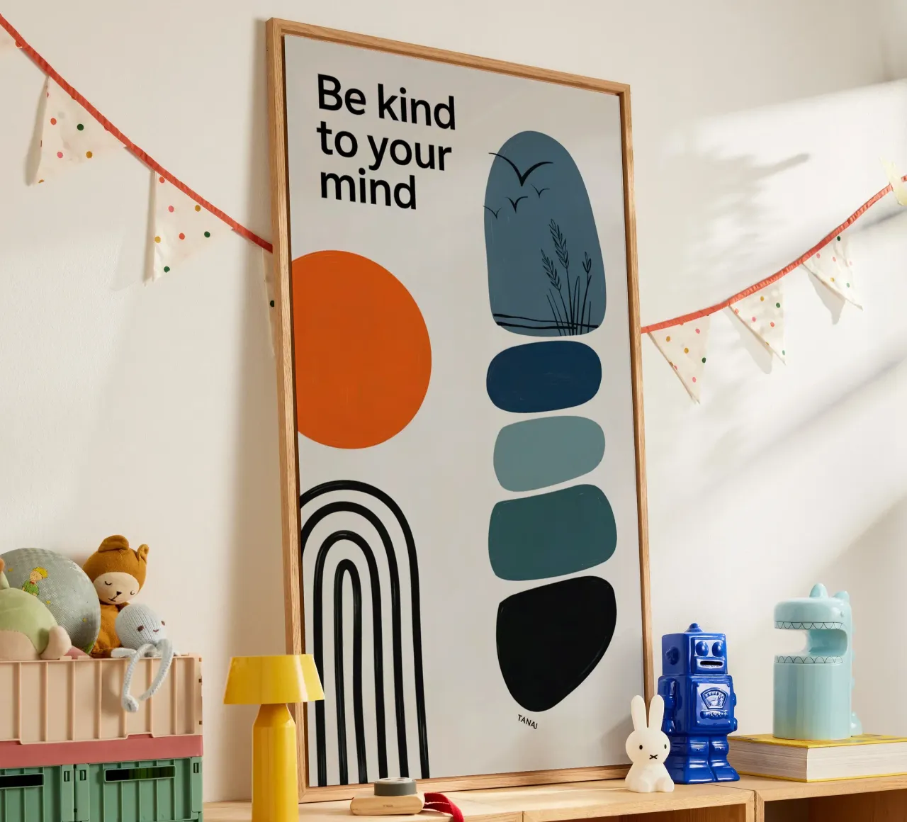 BE KIND TO YOUR MIND plexiglass da 20 Farben