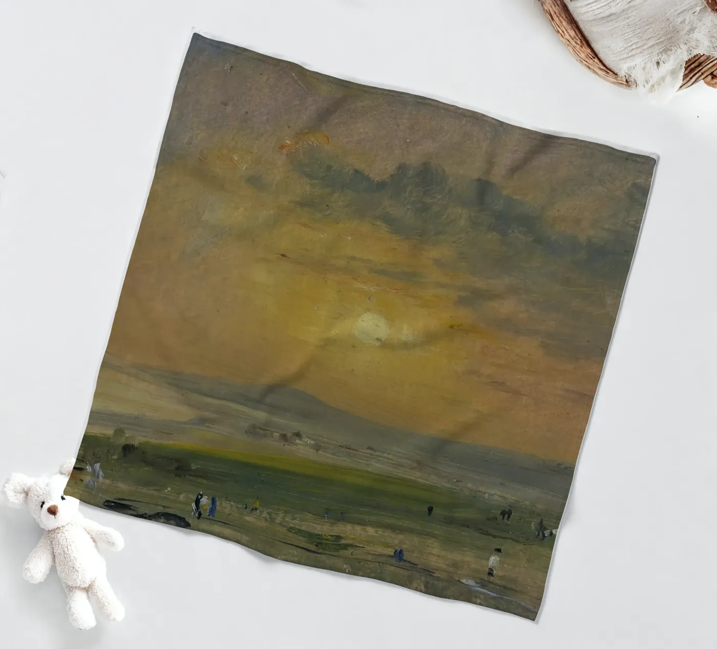 John Constable Kunst Fleecedecke von Brooke