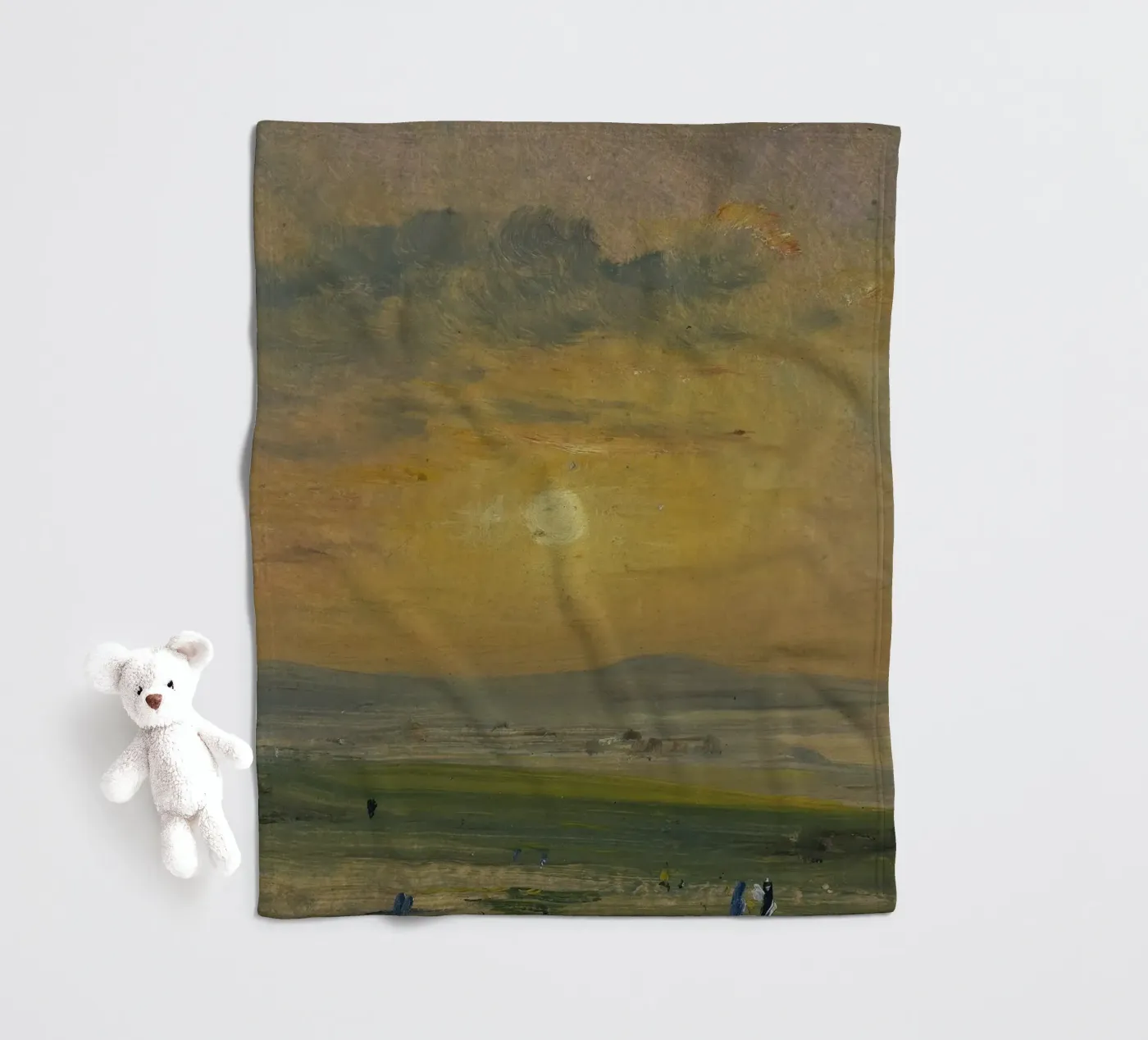 John Constable Kunst Fleecedecke von Brooke