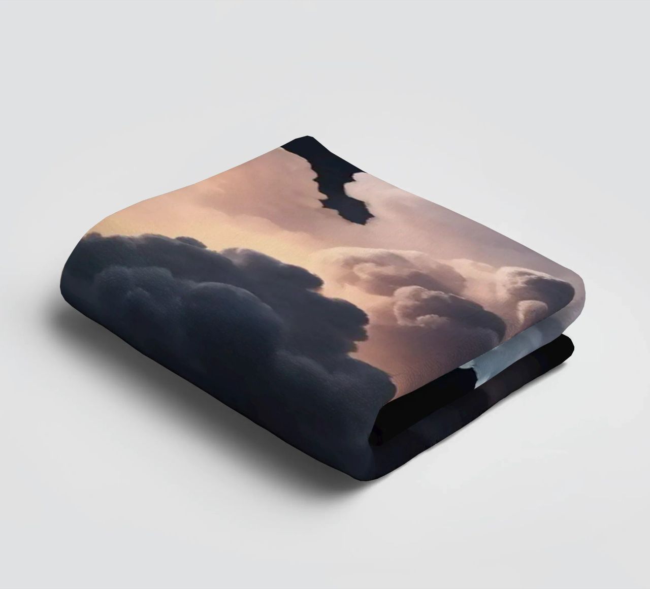 cloud formation creates a stunning abstract background towel by DesignDoodle