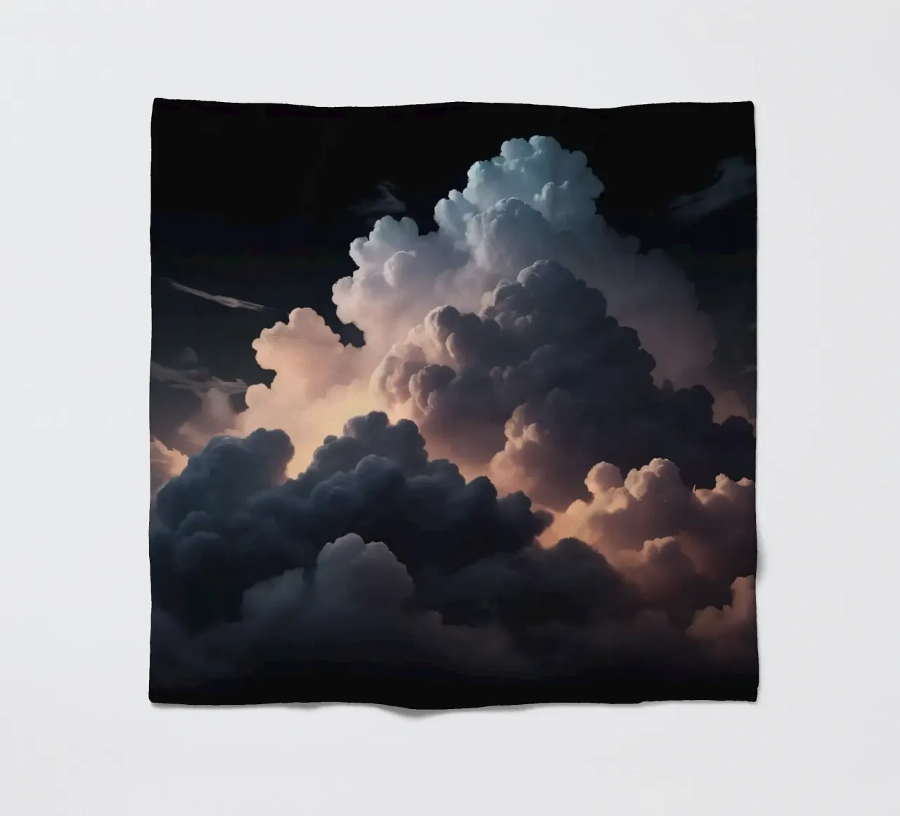 la formazione di nuvole crea uno splendido sfondo astratto coperta in pile da DesignDoodle