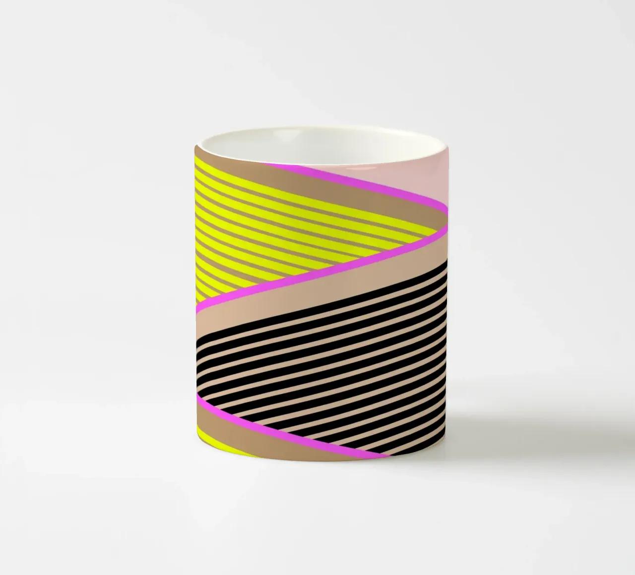 Tempi felici Campi Soleggiati tazza in ceramica da SilverPegasus